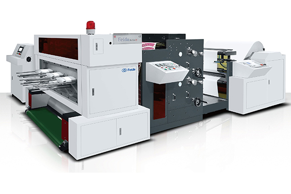 Roll Die Punching Machine inline Flexo Printer