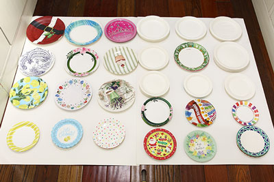 Paper Plate Sample